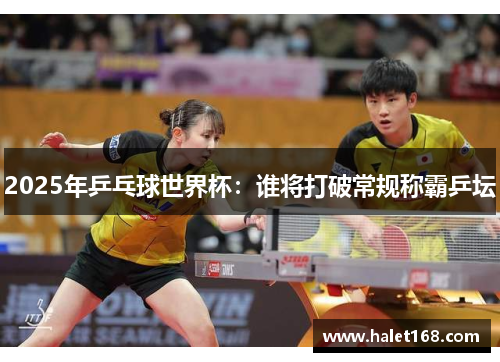 2025年乒乓球世界杯：谁将打破常规称霸乒坛